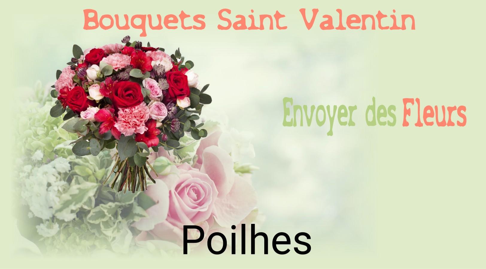 Roses de Saint-Valentin livrées à Poilhes
